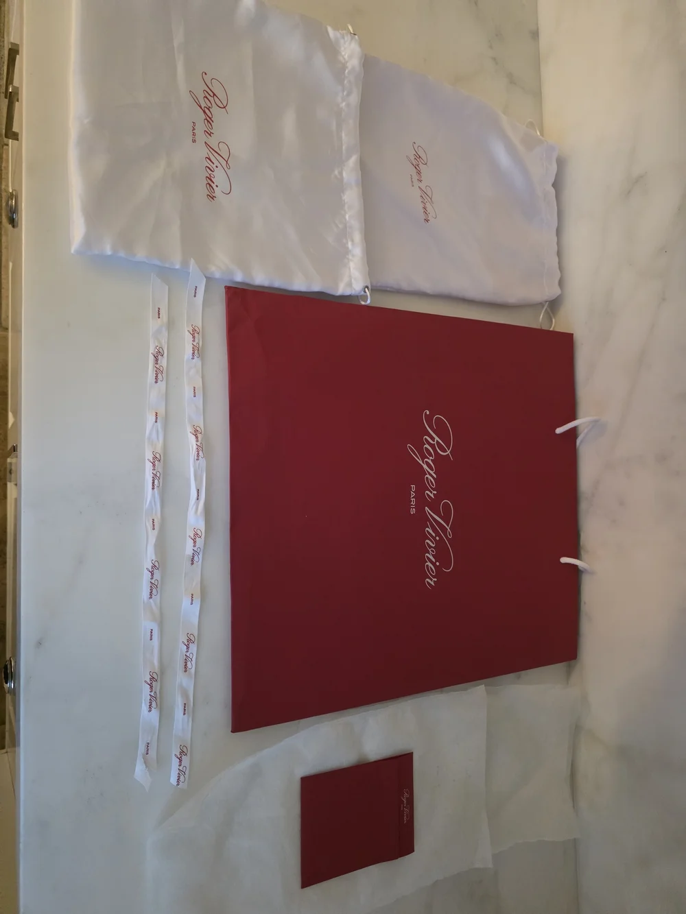 Roger Vivier Luxury Shopping Bag & Dust Bag Packaging Set